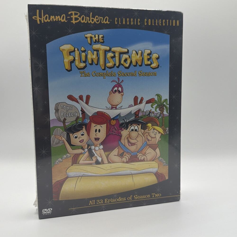 The Flintstones - Complete Second Season (DVD, 2004, 4-Disc Set) - NEW & SEALED
